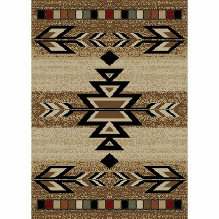 SLEEP EZ 2 ft. 3 in. x 3 ft. 3 in. Hearthside Rio Grande Antique Area Rug SL3634334